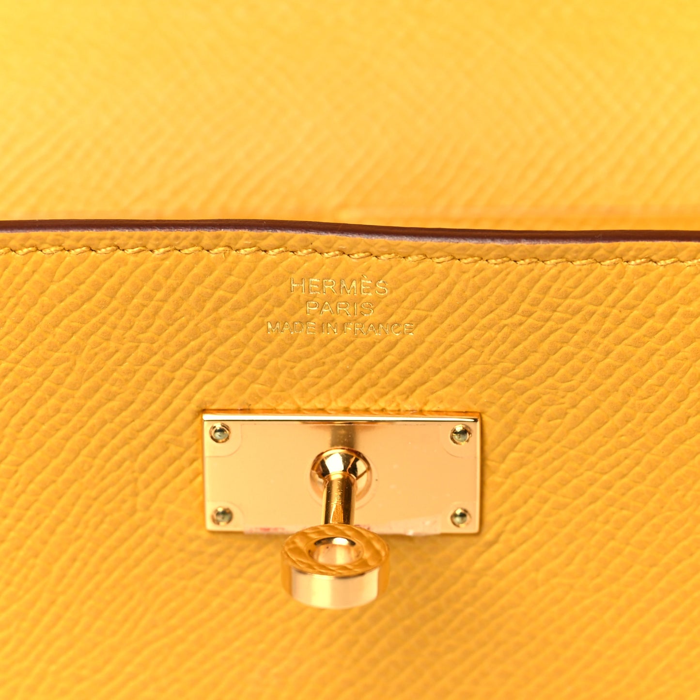 Epsom Kelly Wallet To Go Jaune Ambre