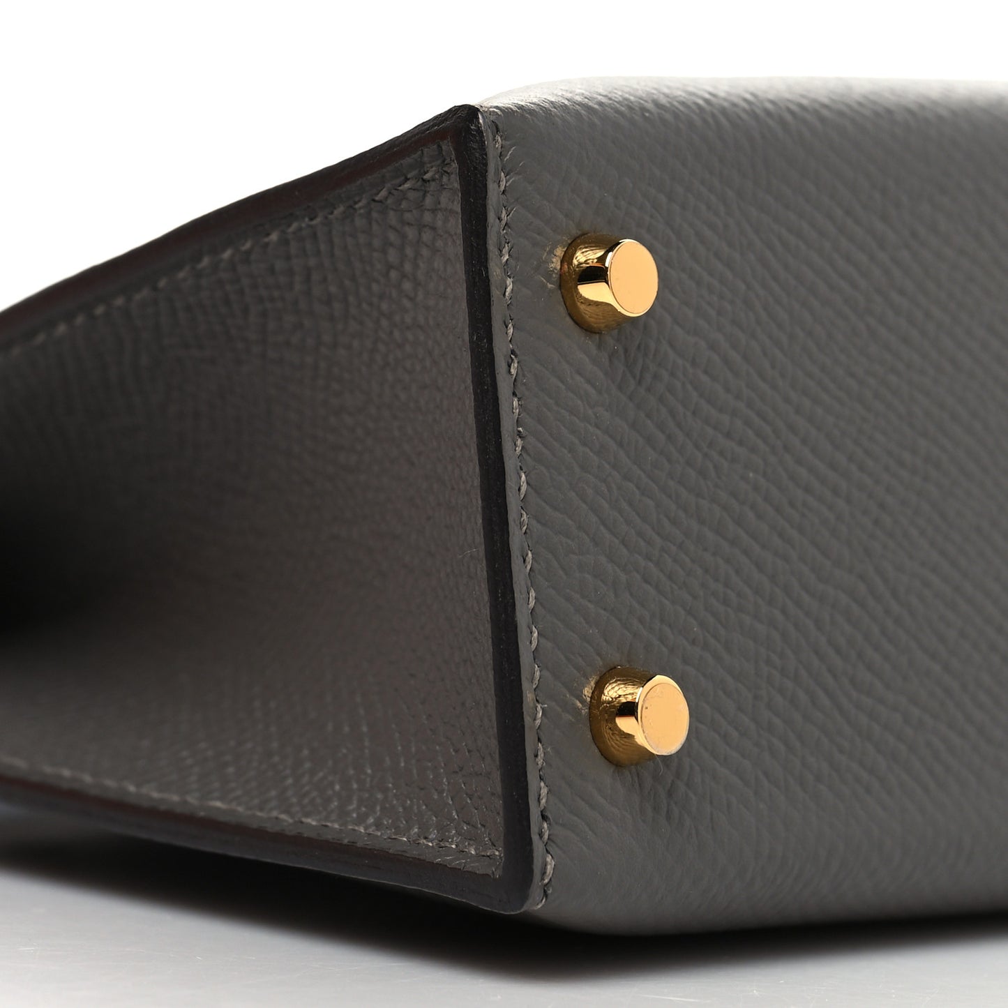 Epsom Mini Kelly Sellier 20 Gris Meyer