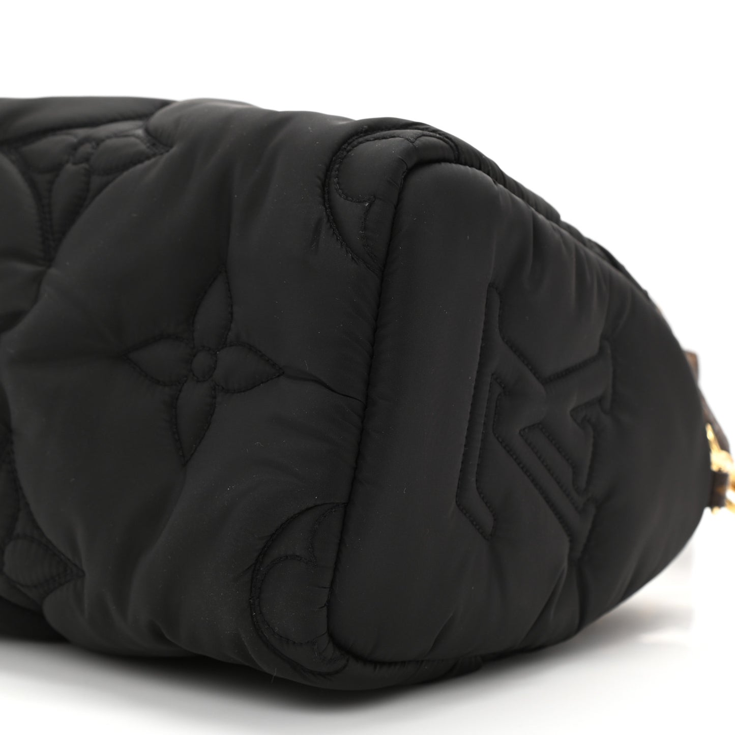 Econyl Mini Monogram Pillow Speedy Bandouliere 25 Black