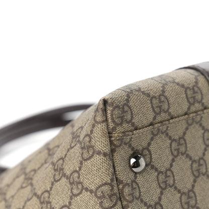 Gucci GG Plus Monogram Medium Joy Tote Dark Brown 10 of 13