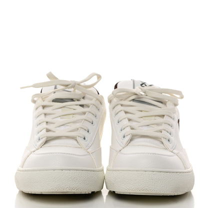 Louis Vuitton Charlie Sneakers 40 White Cacoa Brown 2 of 9