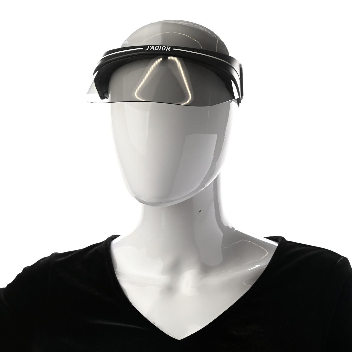 Mirrored DiorClub1 Sun Visor Black