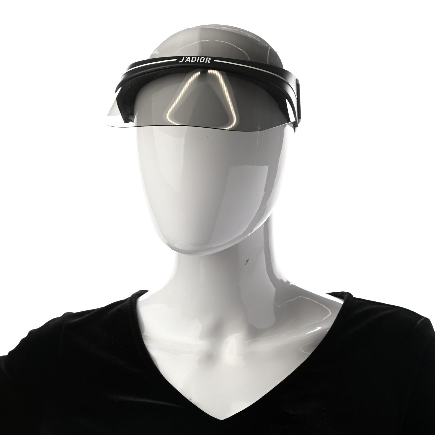 Christian Dior Mirrored DiorClub1 Sun Visor Black 2 of 9