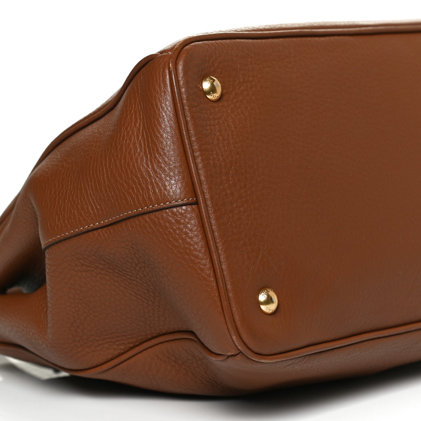 Vitello Daino Tote Brown