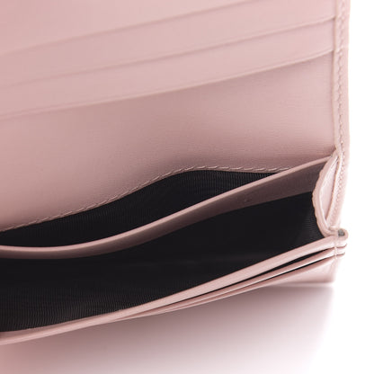Gucci Calfskin Matelasse GG Marmont Card Case Perfect Pink 5 of 10