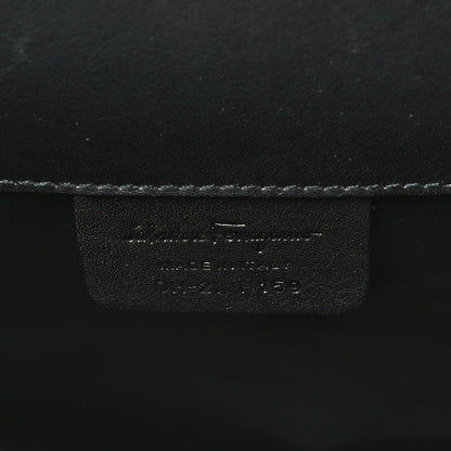 Salvatore Ferragamo Calfskin Medium Studio Bag Black 7 of 9