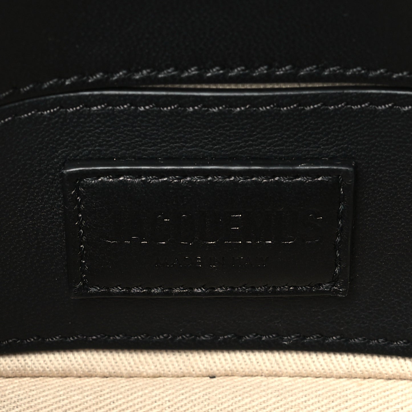 Padded Lambskin Le Petit Bambimou Black
