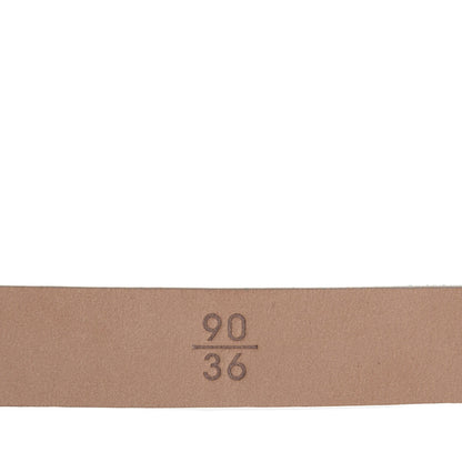 Chanel Metallic CC Logo Skinny Belt 90 36 Silver 6 of 7