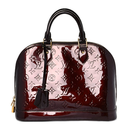 Louis Vuitton Vernis Alma PM Amarante 1 of 8