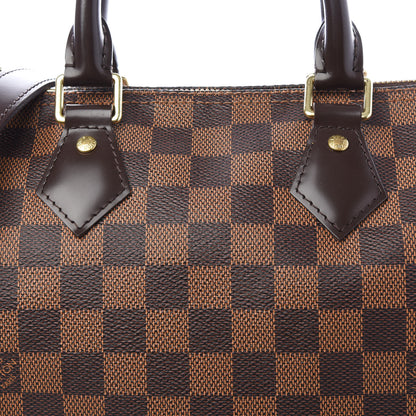 Louis Vuitton Damier Ebene Speedy Bandouliere 25 10 of 10