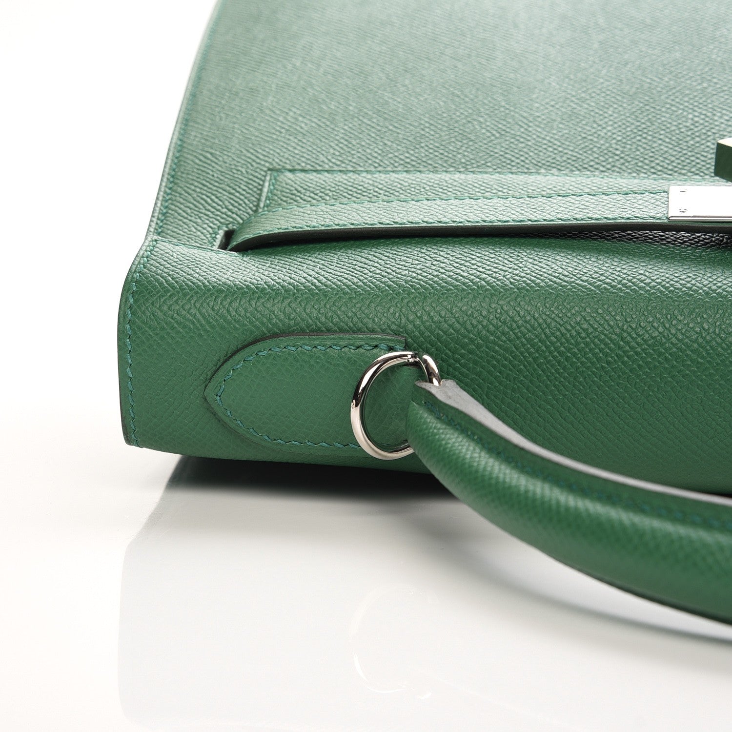 Hermes Epsom Kelly Sellier 32 Vert Vertigo 17 of 29