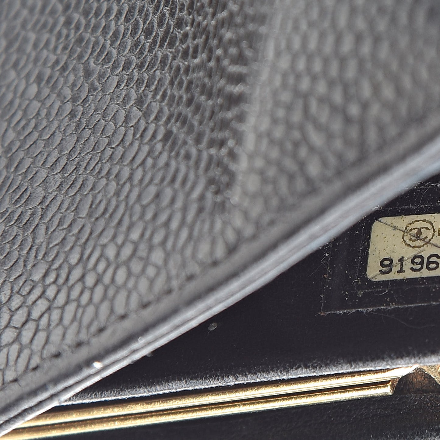 Caviar Timeless CC French Wallet Black