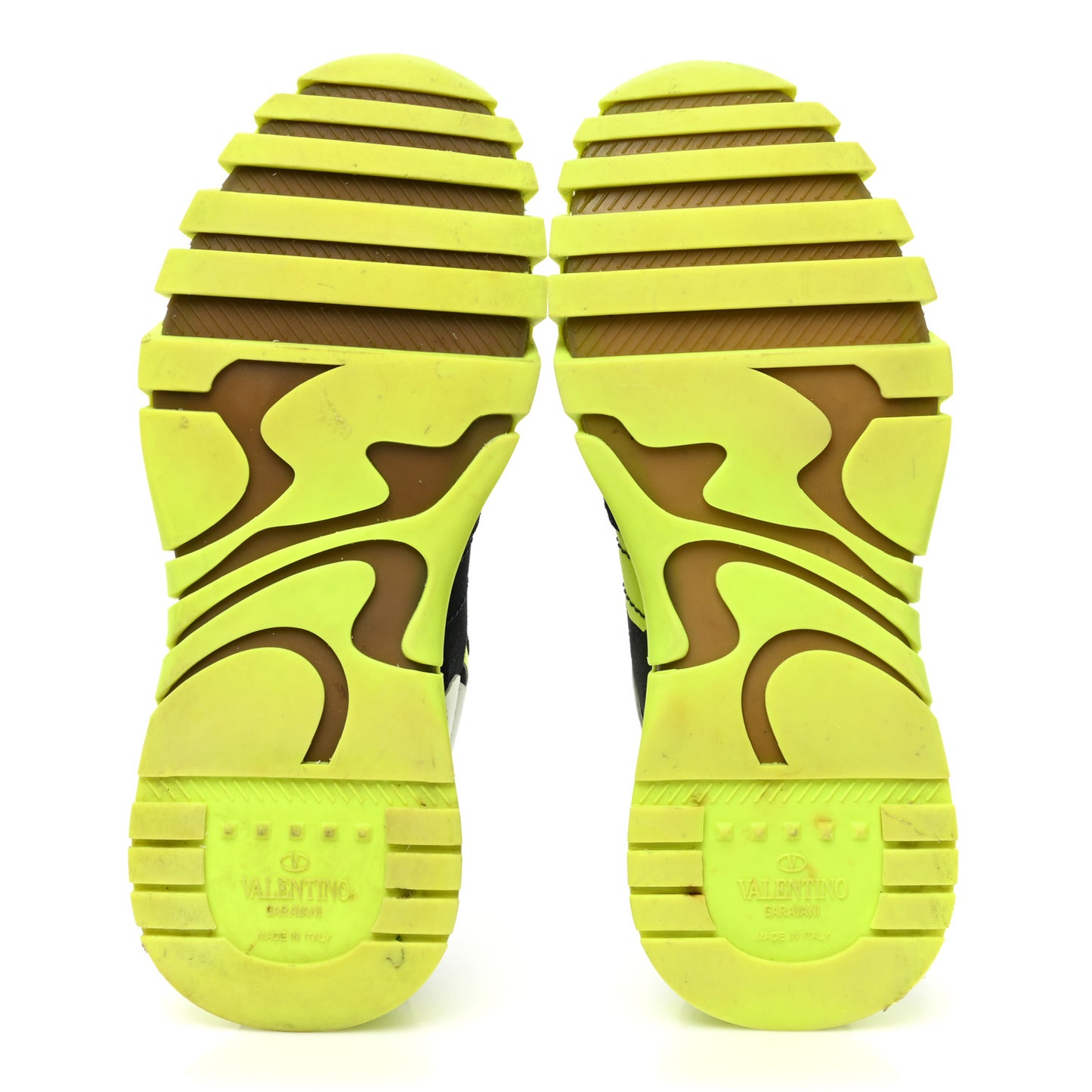 Suede Nappa Camouflage Mens Rockrunner Plus Sneakers 45 Black Lime