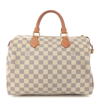 Louis Vuitton Damier Azur Speedy 30 1 of 15