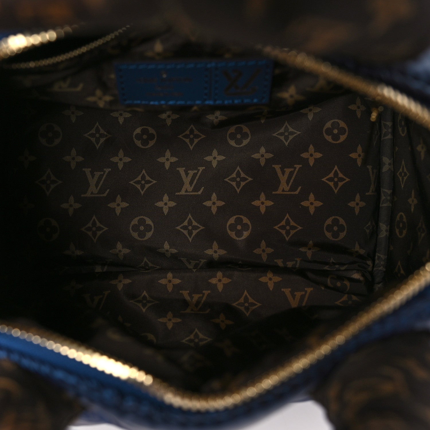Louis Vuitton Econyl Mini Monogram Pillow Speedy Bandouliere 25 Navy 6 of 10