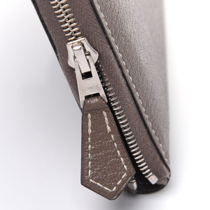 Hermes Chevre Mysore Azap Wallet Etoupe 14 of 15