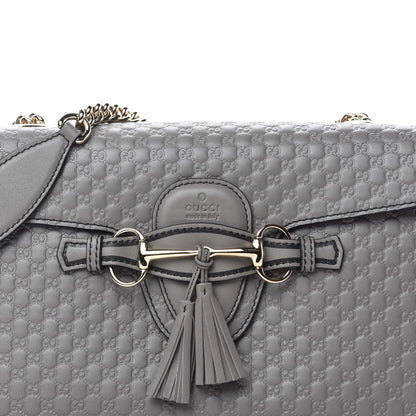 Gucci Soft Microguccissima Medium Emily Chain Shoulder Bag Loess 11 of 11