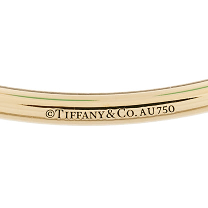 Tiffany 18K Yellow Gold Chrysoprase 8mm HardWear Ball Wire Bracelet 3 of 4