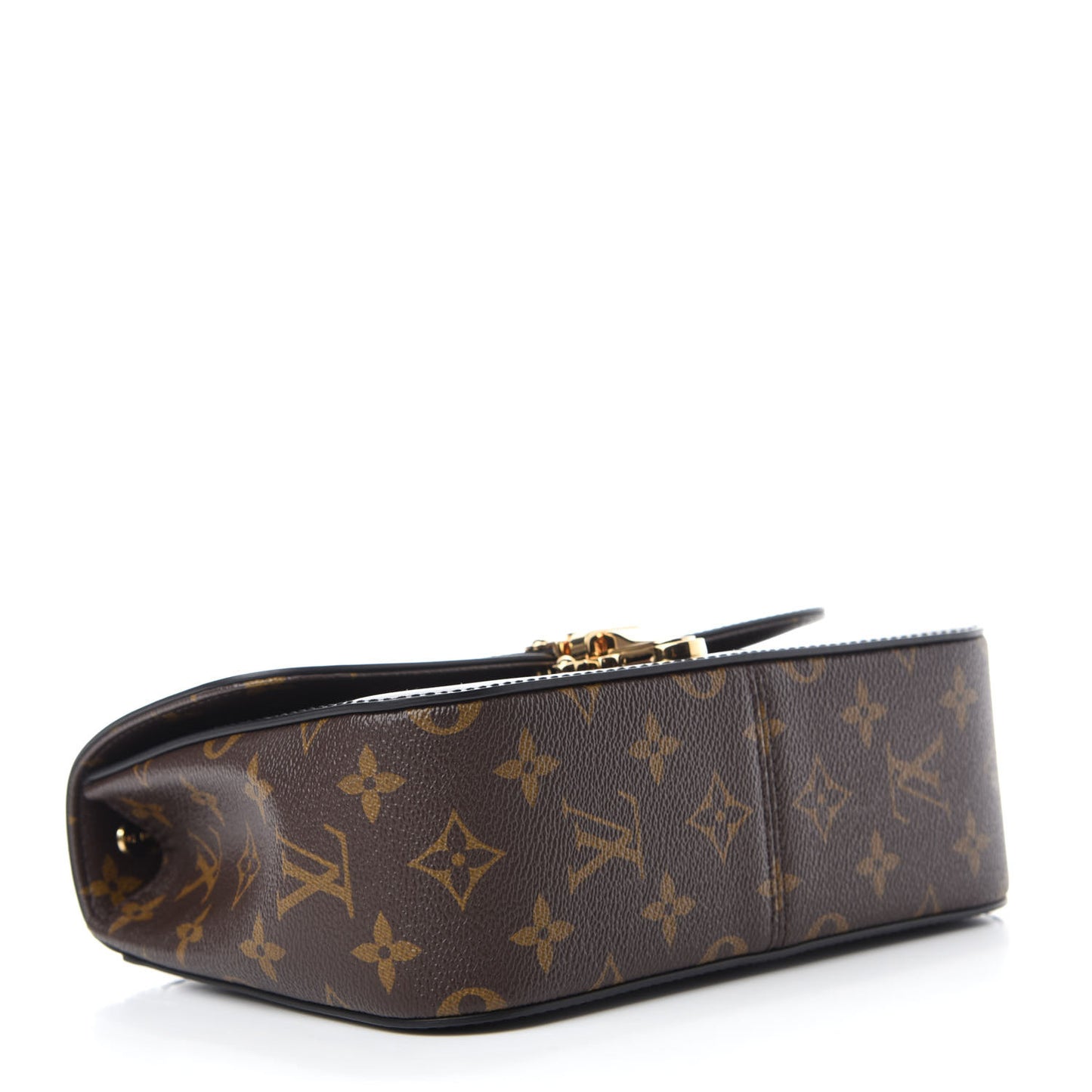 Patent Calfskin Monogram Cherrywood BB Black