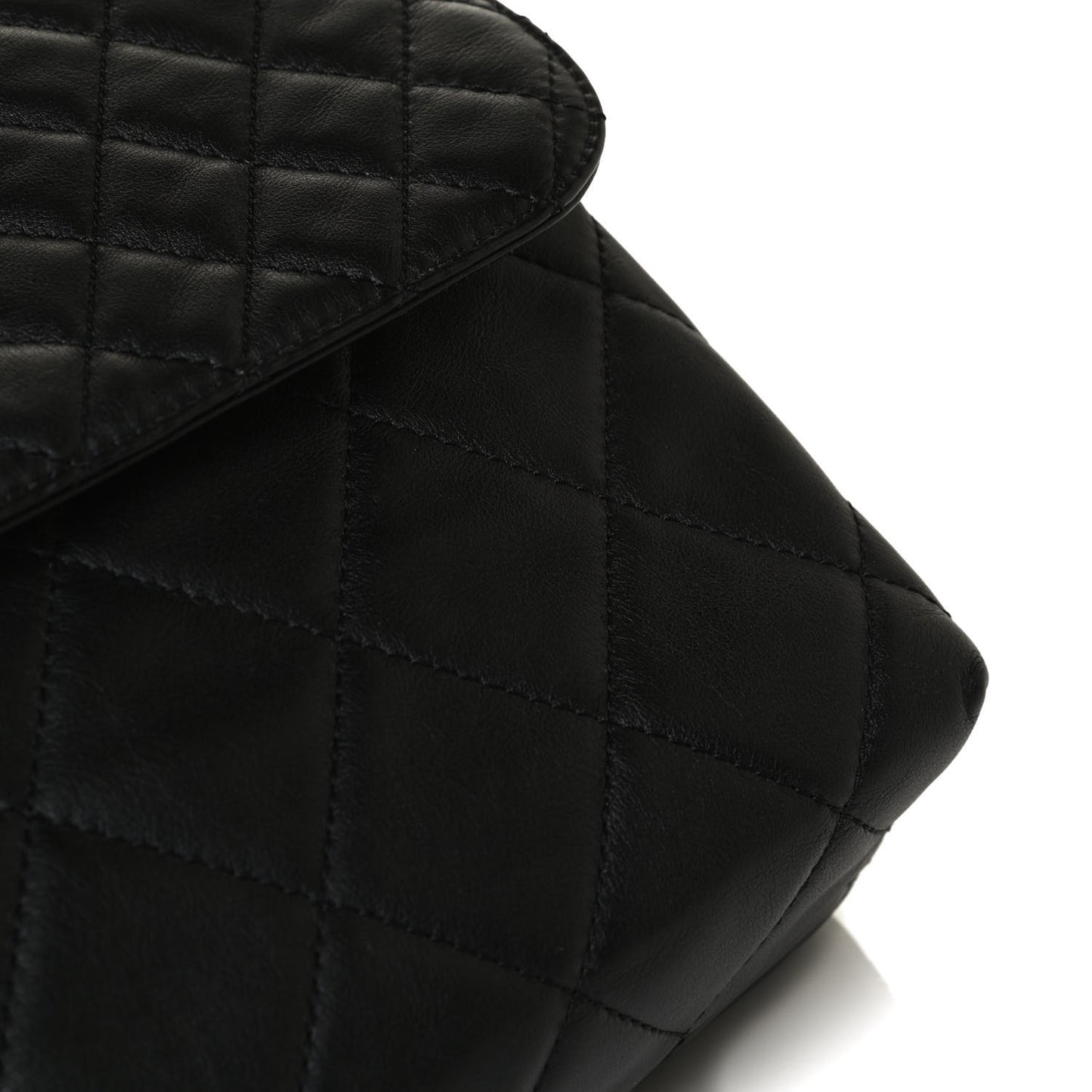Calfskin Quilted In The Business Flap Bag Black