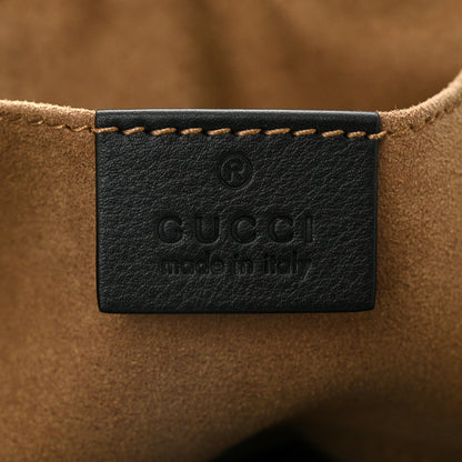 Gucci GG Supreme Monogram Small Padlock Tote Black 6 of 10