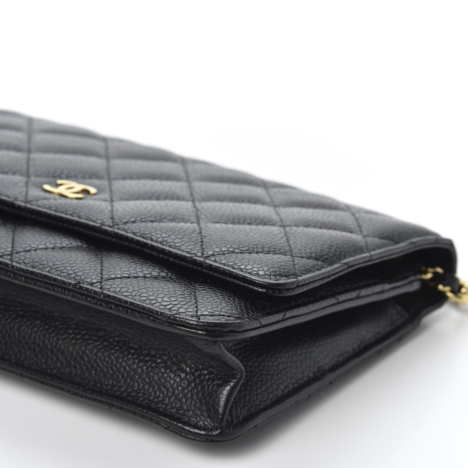 Chanel Caviar Quilted Wallet On Chain WOC Black 6 of 11
