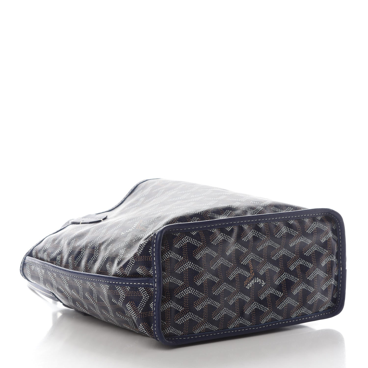 Goyard Goyardine Reversible Mini Anjou Navy 4 of 8