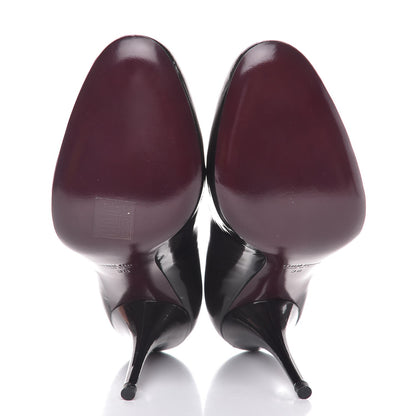Miu Miu Vernice Mordore Pumps 38 Piombo 7 of 12