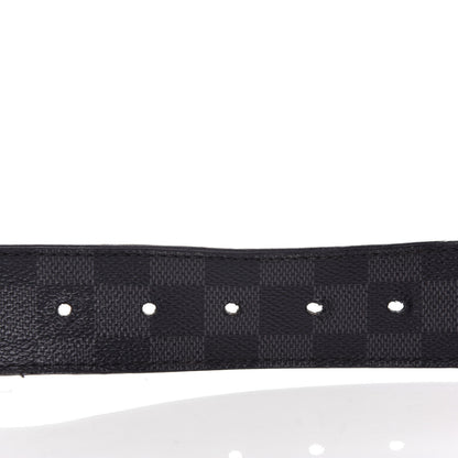 Louis Vuitton Damier Graphite 40mm LV Initiales Belt 95 38 3 of 7