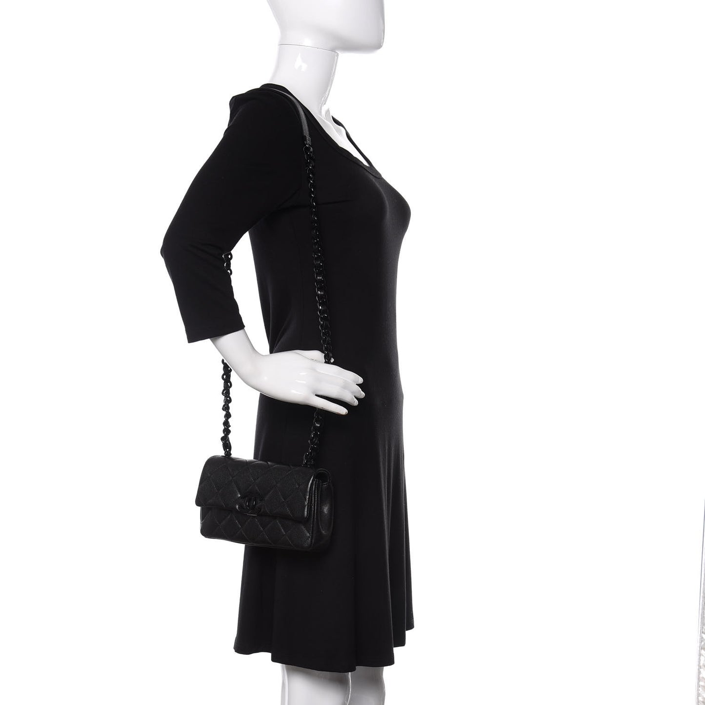 Caviar Quilted My Everything Small Flap Black