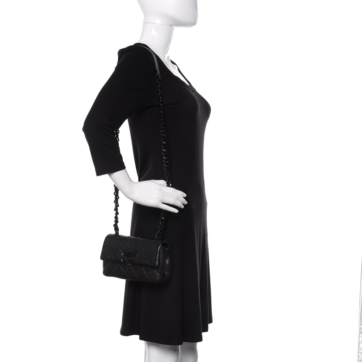 Chanel Caviar Quilted My Everything Small Flap Black 2 of 10