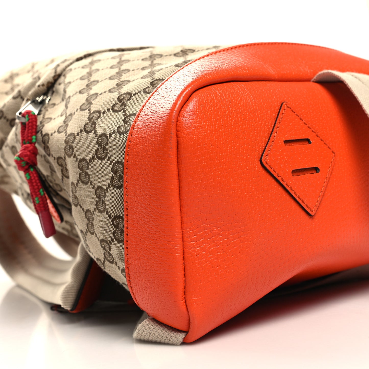 X THE NORTH FACE Monogram Textured Dollar Calfskin Embroidered Beige Ebony Mystic White Deep Orange