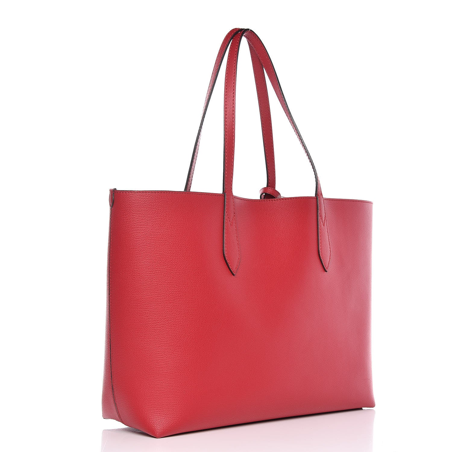 Burberry Haymarket Check Medium Reversible Tote Red 6 of 18