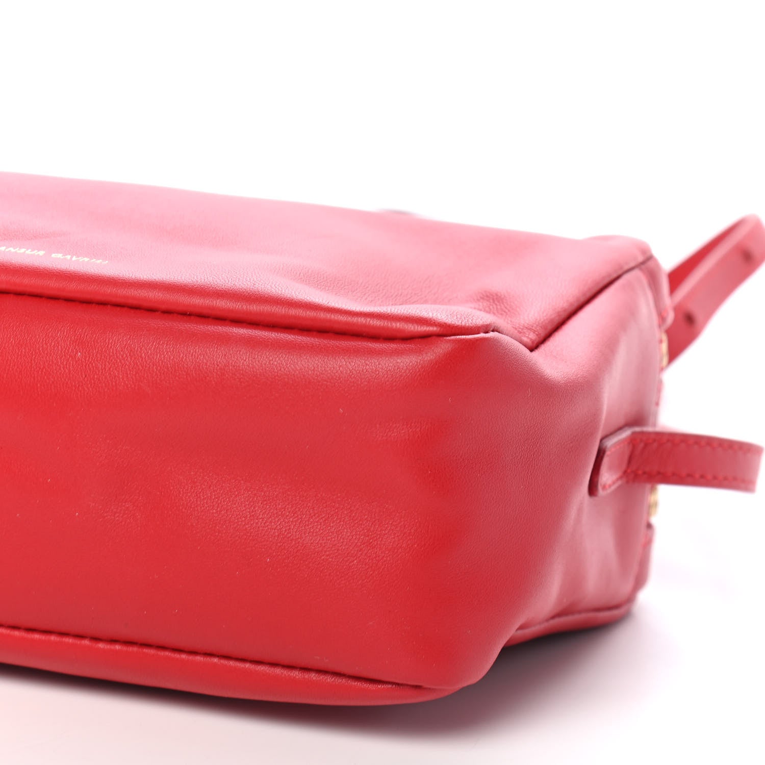Mansur Gavriel Calfskin Double Zip Crossbody Flamma 6 of 6