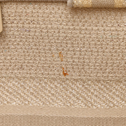Christian Dior Canvas Embroidered Medium Stripes Book Tote Beige Multicolor 11 of 15