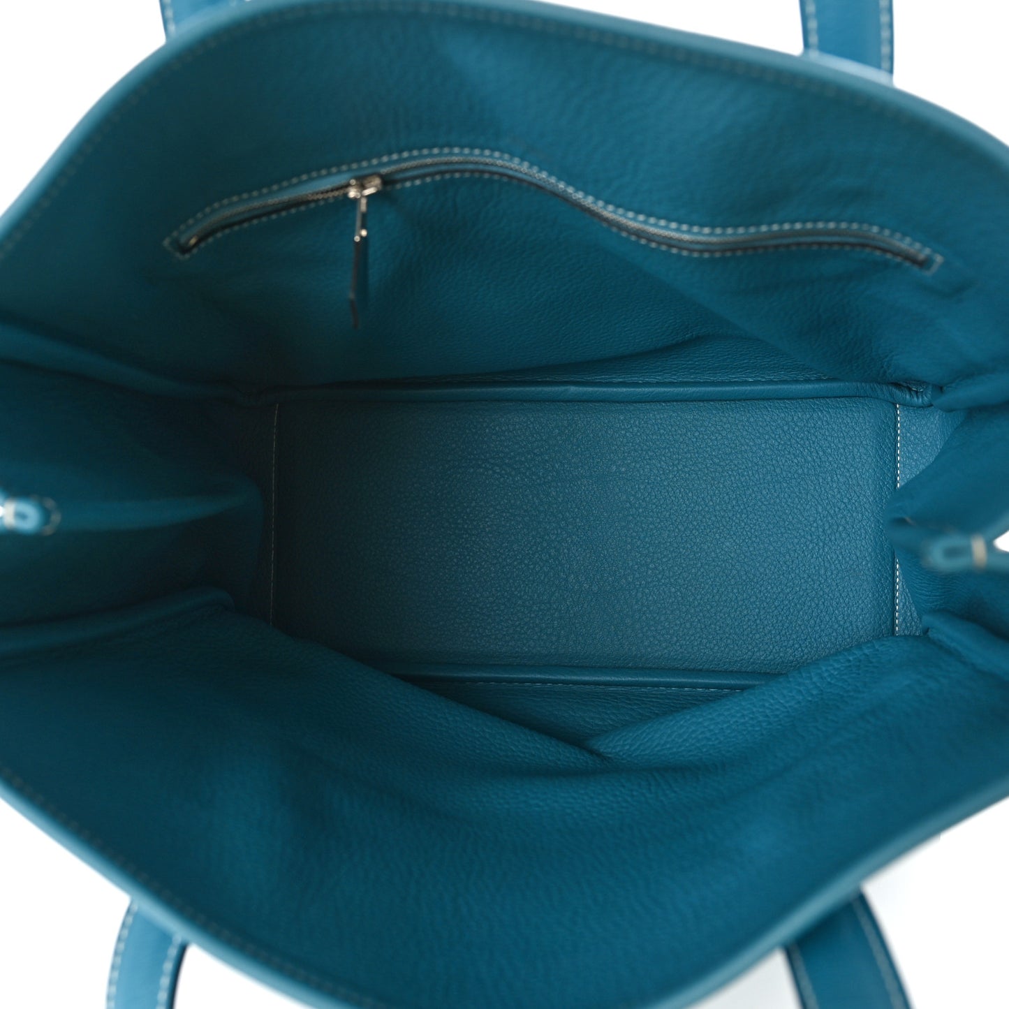 Taurillon Clemence Victoria II Cabas 32 Blue Jean