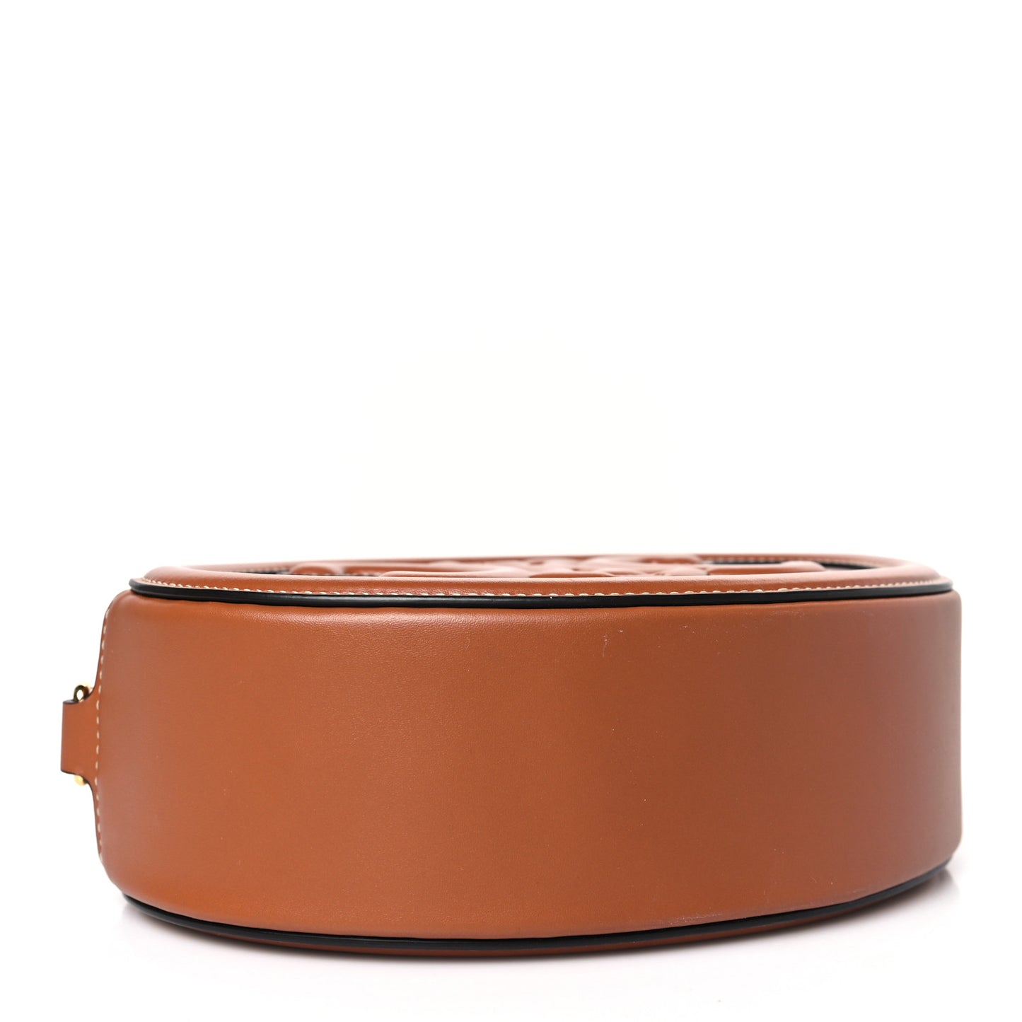 Smooth Calfskin Cuir Triomphe Oval Bag Tan