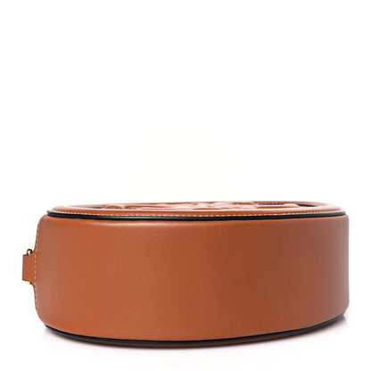 Celine Smooth Calfskin Cuir Triomphe Oval Bag Tan 3 of 8