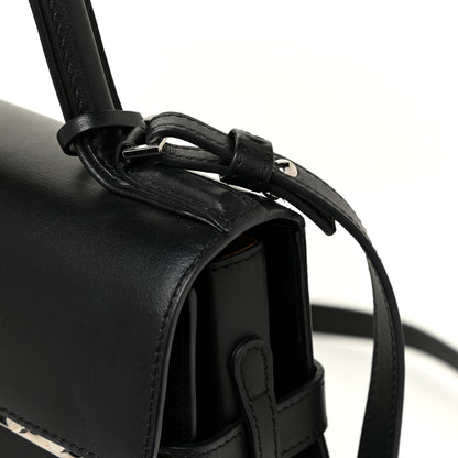 Delvaux Calfskin MM Tempete Satchel Black 19 of 20