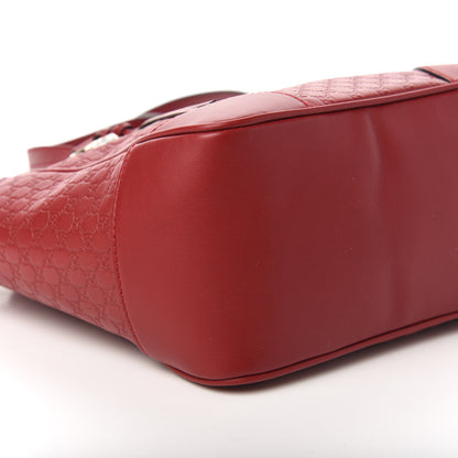 Gucci Microguccissima Small Bree Tote Red 6 of 10