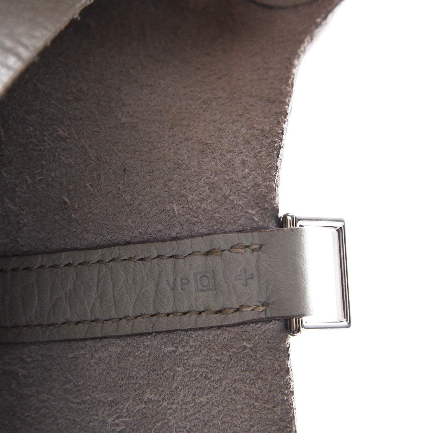 Hermes Taurillon Clemence Picotin Lock 18 PM Gris Perle 7 of 7