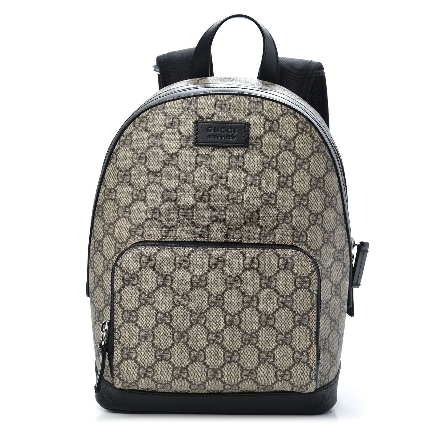 GG Supreme Monogram Small Eden Day Backpack Black