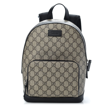 Gucci GG Supreme Monogram Small Eden Day Backpack Black 1 of 9