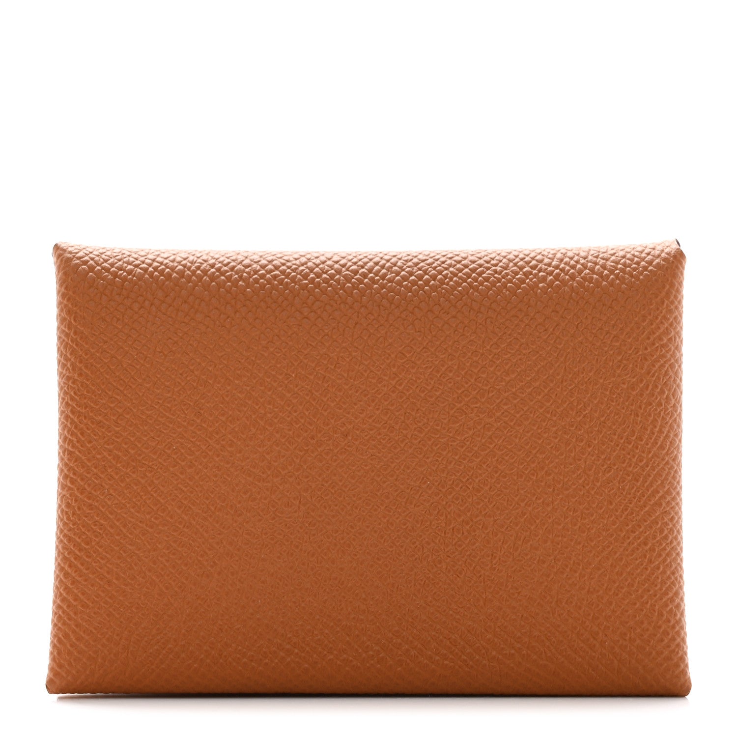 Hermes Epsom Calvi Duo Card Case Gold 1 of 7