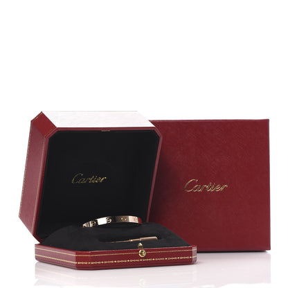 Cartier 18K Pink Gold LOVE Bracelet 17 8 of 8