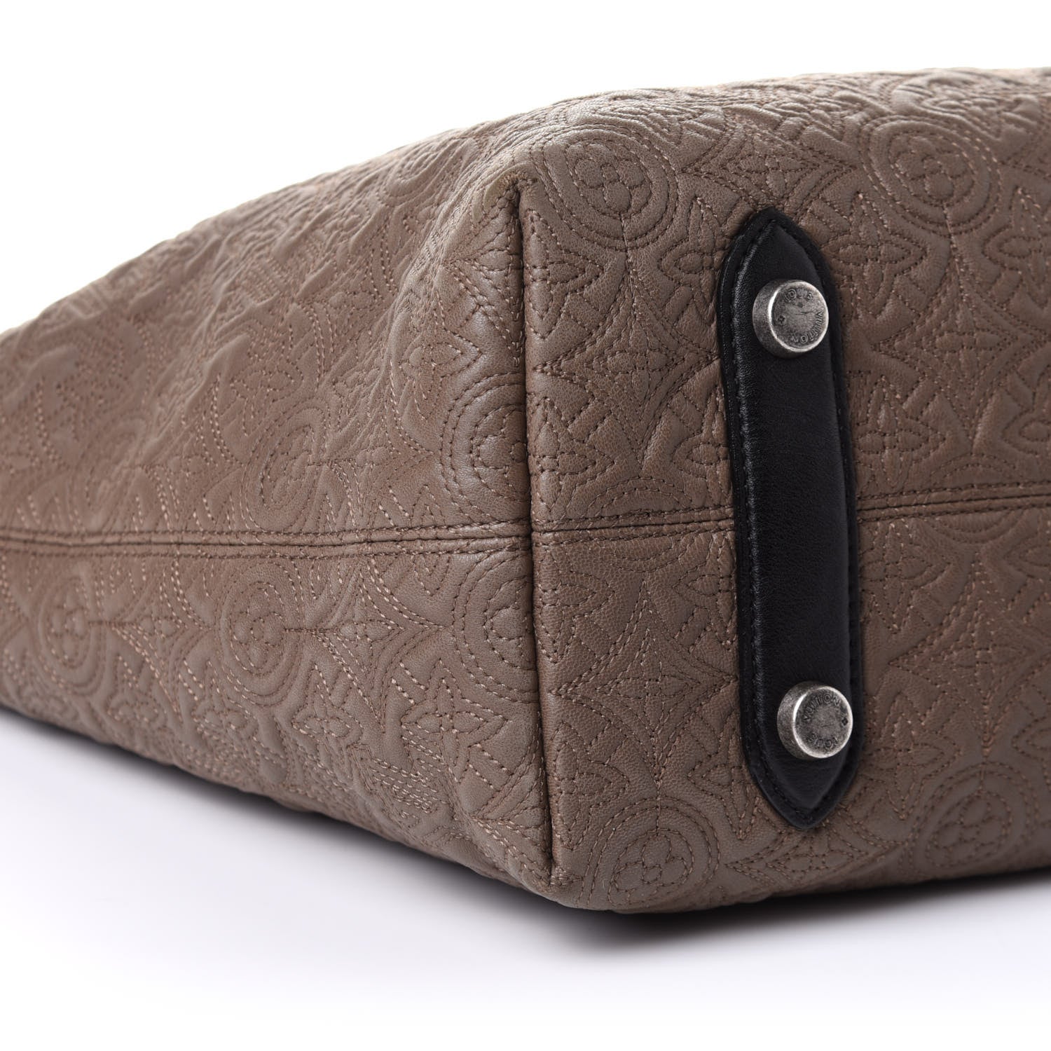 Louis Vuitton Lambskin Antheia Hobo PM Olive 9 of 10