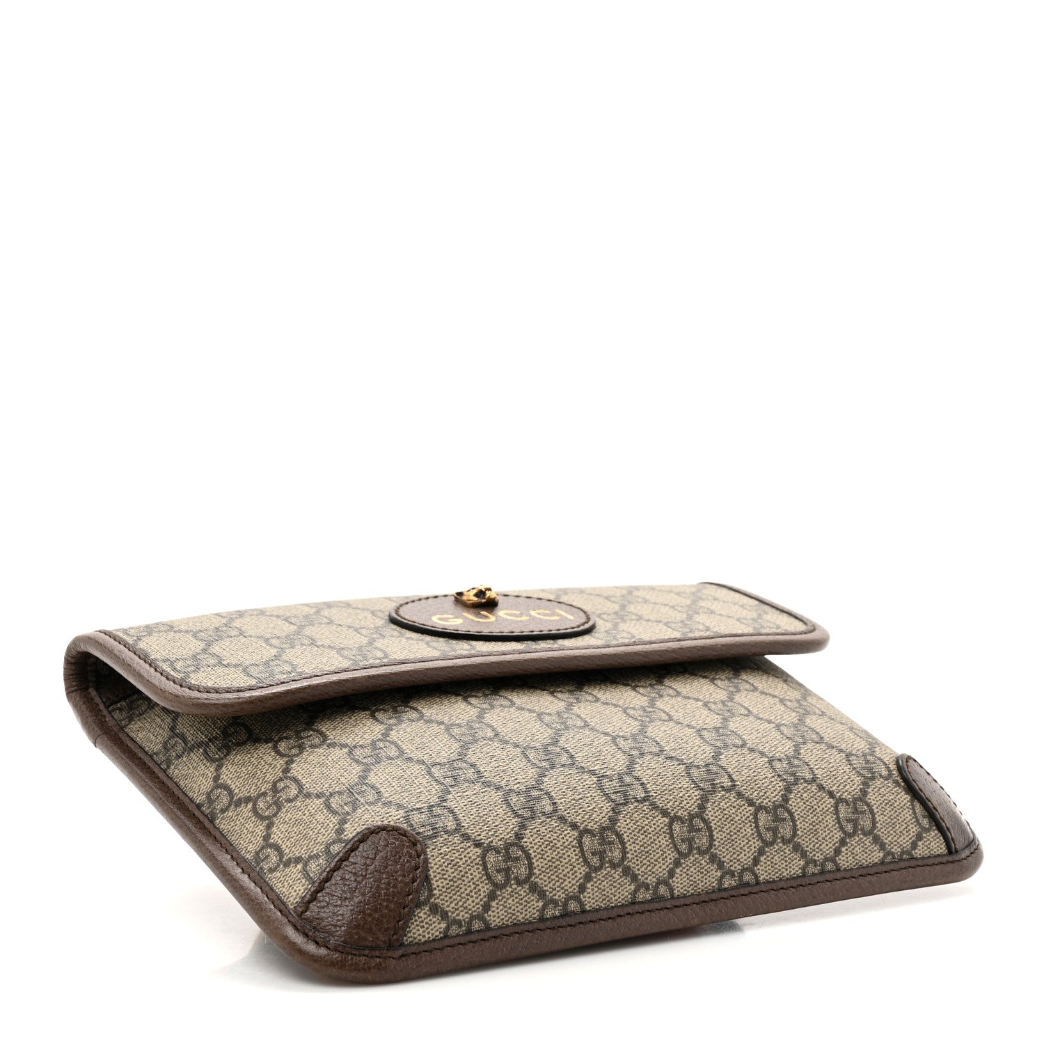 Gucci GG Supreme Monogram Neo Vintage Web Belt Bag  Brown 4 of 12