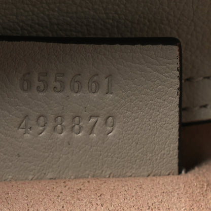 Gucci Wonka Grain Calfskin Mini Diana Tote Bag Mystic White 7 of 13