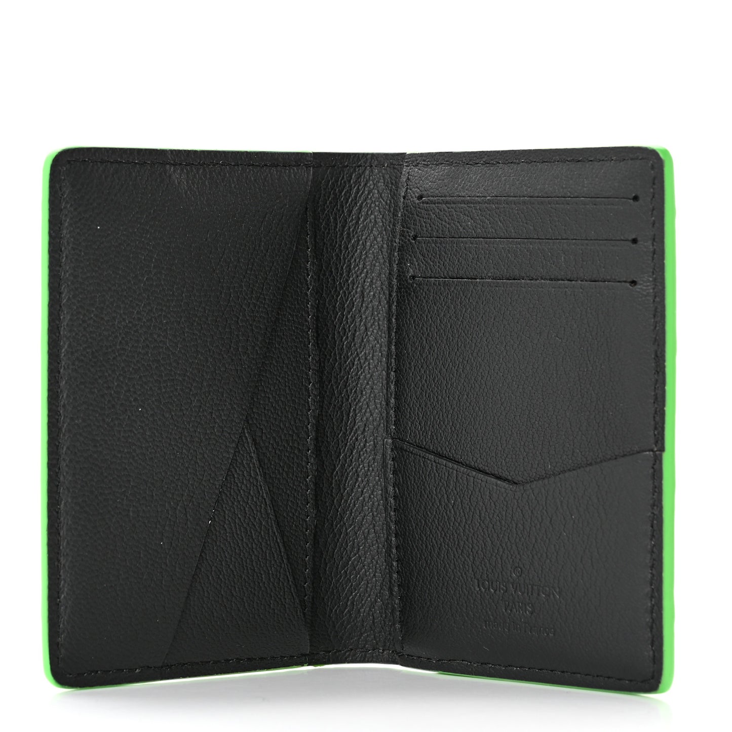 Crocodile Pocket Organizer Neon Green