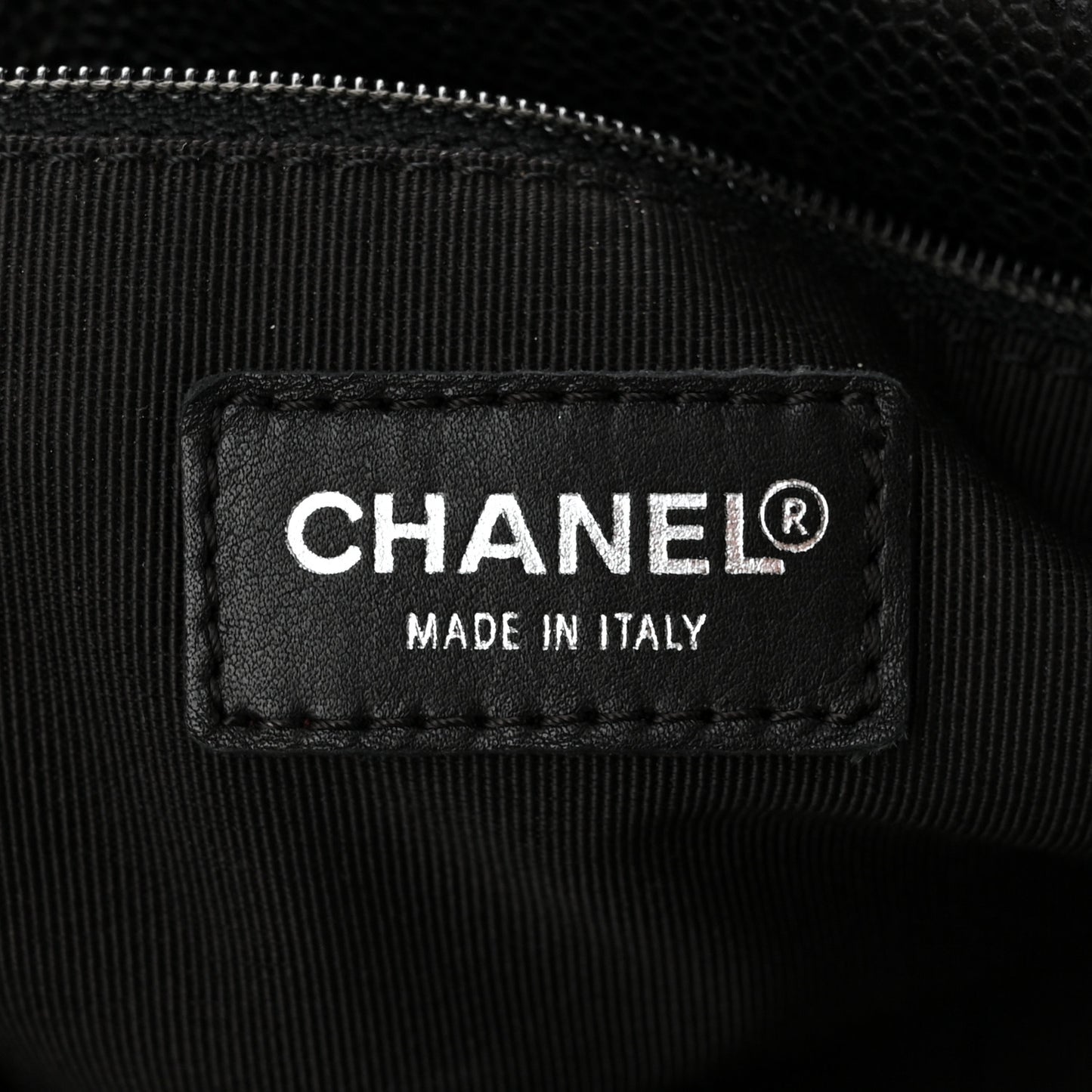 Caviar Quilted Bowler Black